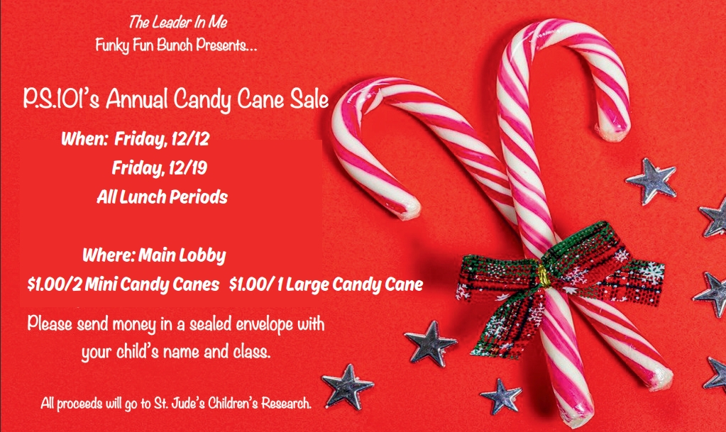 PS 101 Candy Cane Sale flyer
