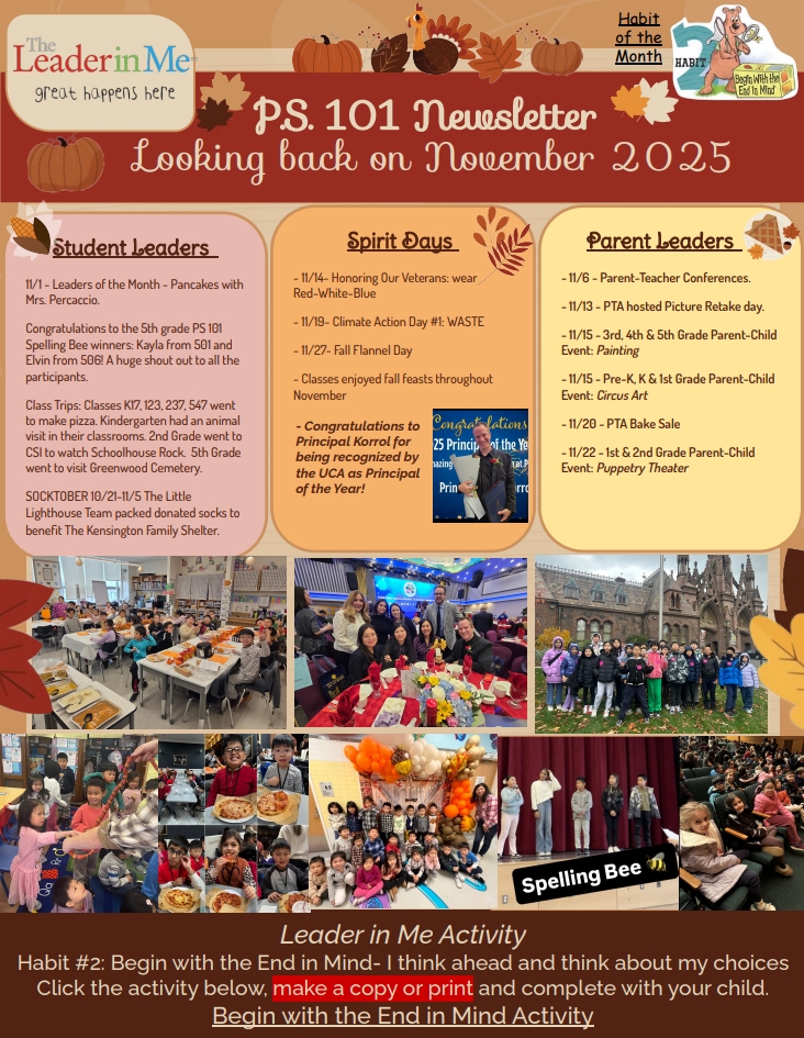 Looking Back on November 2025 Newsletter