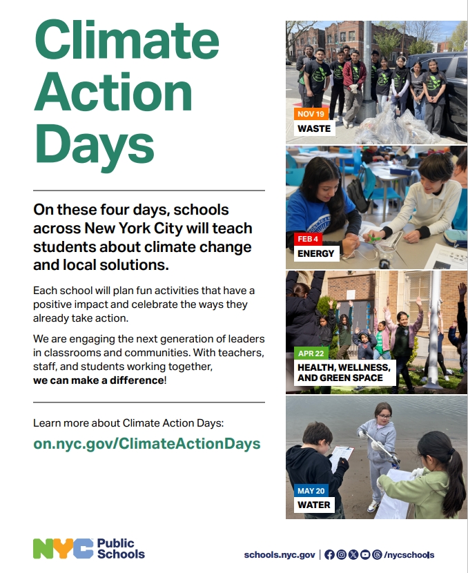 Climate Action Days flyer