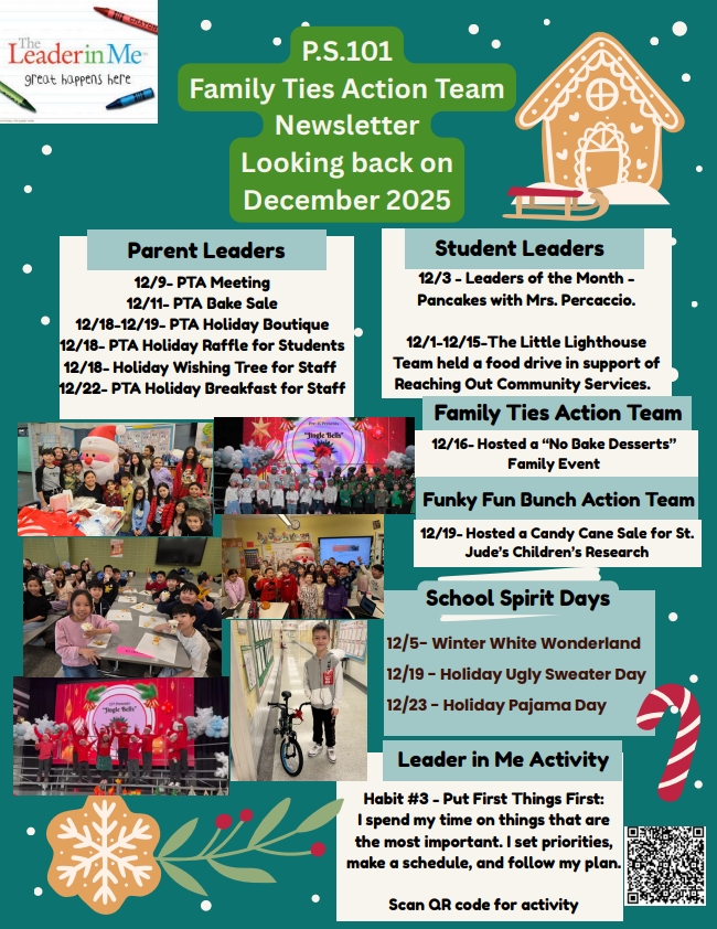 Family Ties December Newsletter