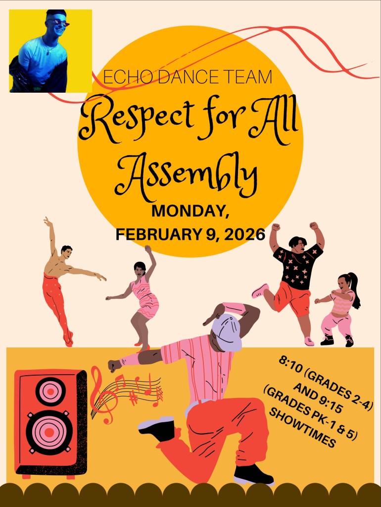 Echo Dance Team Assembly flyer