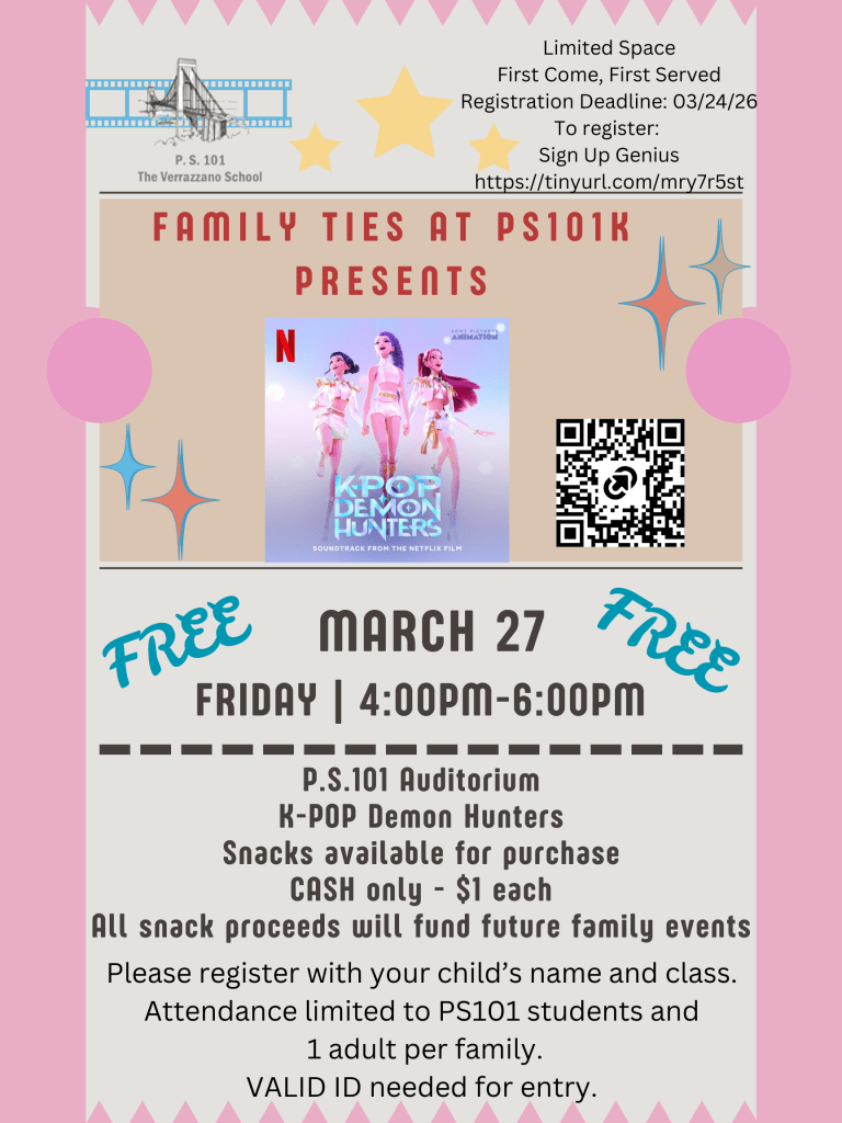 LIM Family Movie Night flyer