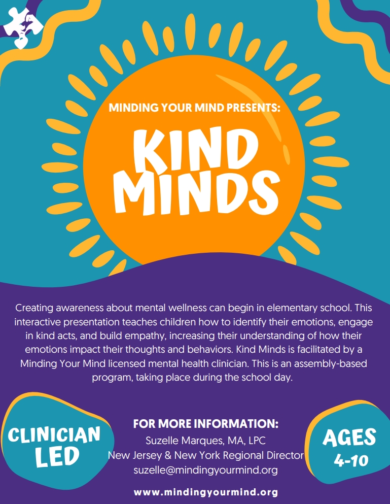 Kind Minds Assembly flyer