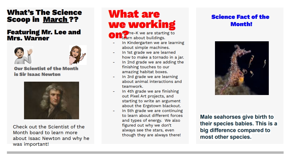 Science Scoop March 2026