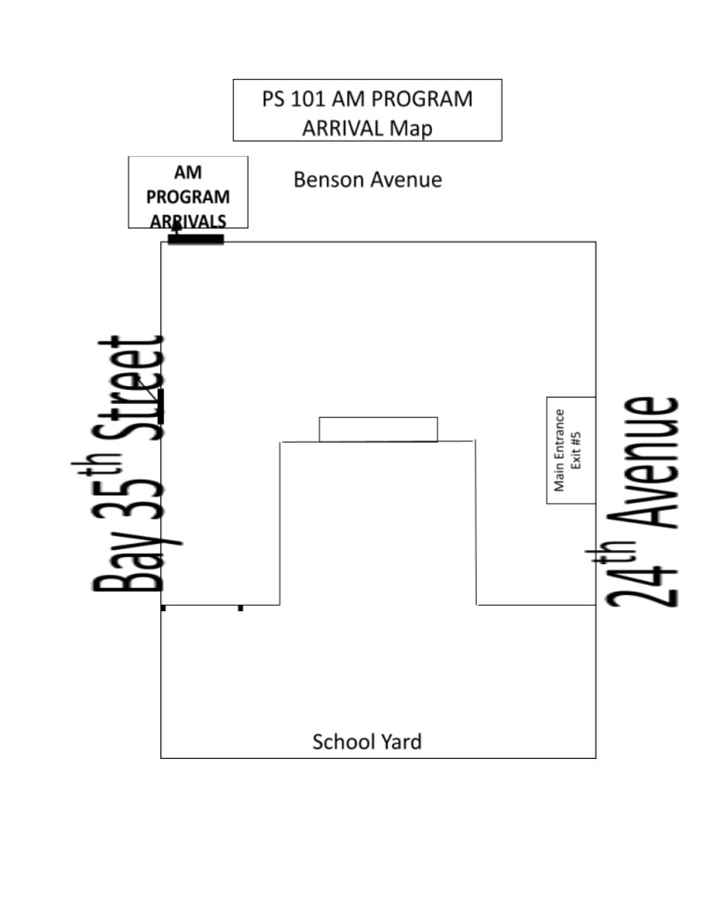 Morning Test Prep Arrival Map