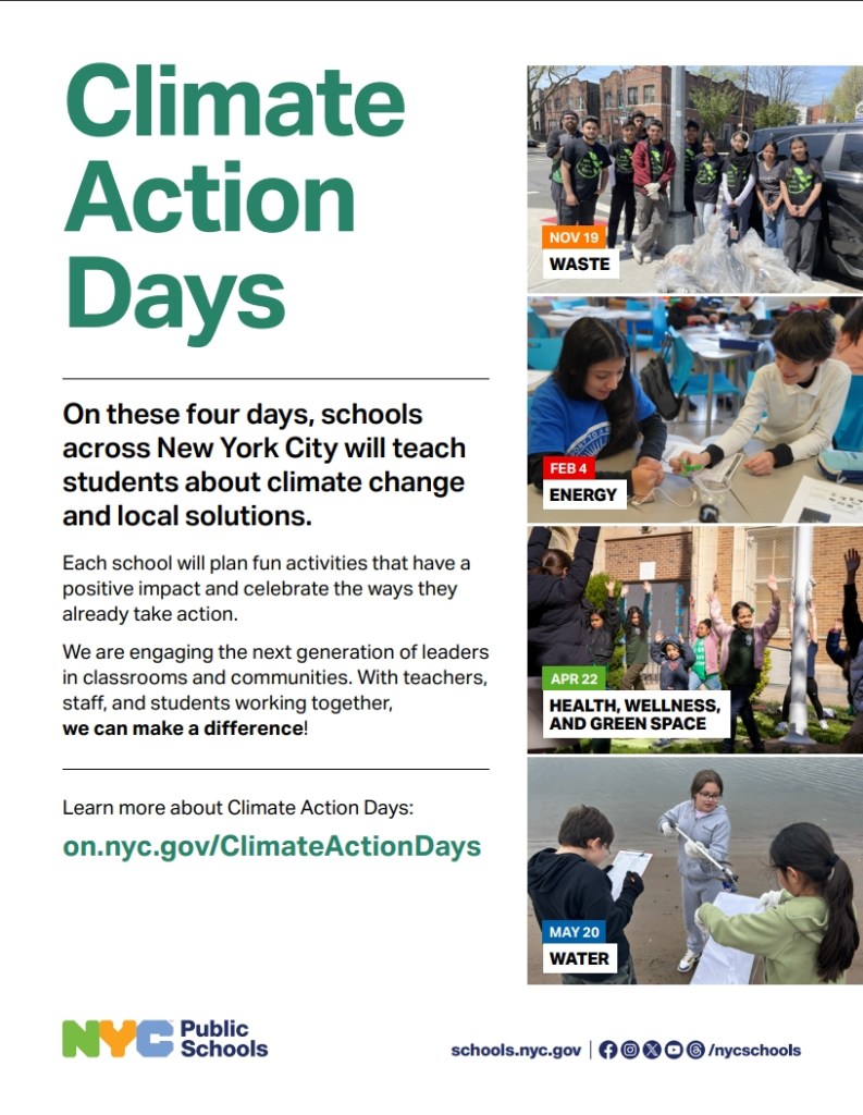 climate action day flyer