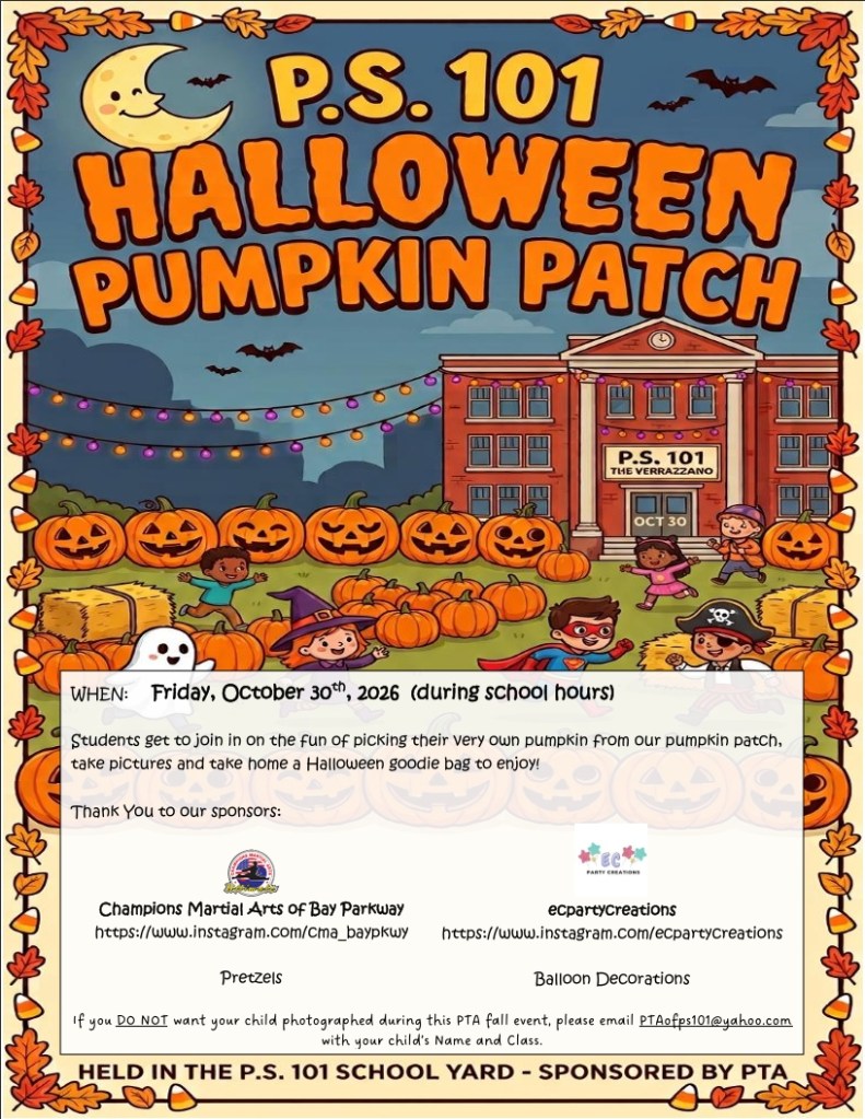 PTA Pumpkin Patch flyer